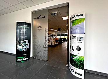 Predajňa závlah v meste Šaľa - Greenova